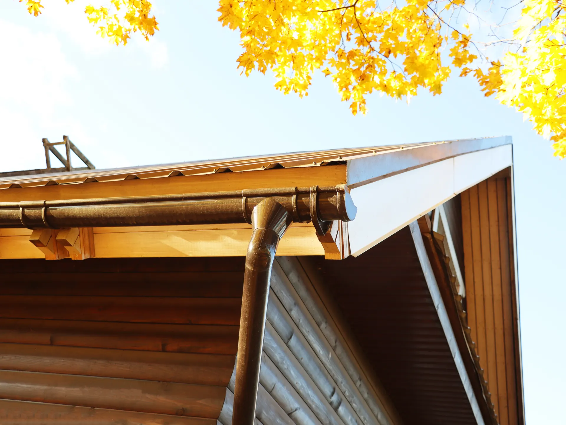 Steel Gutters — professional gutter work